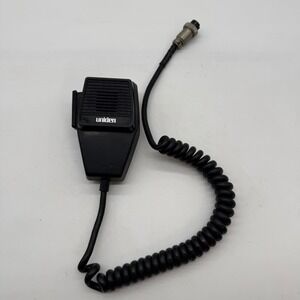 Uniden Microphone CB Radio Handheld Speaker Mic 5 Pin Connector Coil Cord